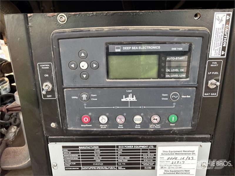Marathon 283PSL1707 30 kW Skid-Mounted Generator Set (Inope Dieselgeneratorer