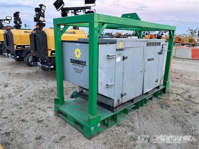 Marathon 283PSL1707 30 kW Skid-Mounted Generator Set Dieselgeneratorer