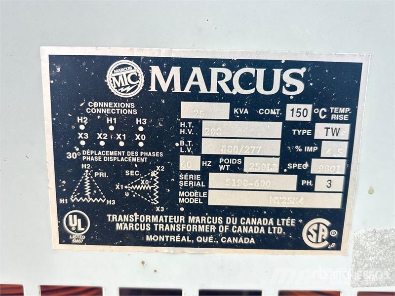 Marcus MT25H4 Transformer Utilaje construcții - Altele