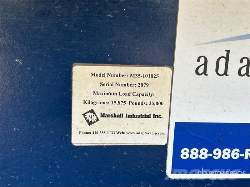 Marshall Adapt-A-Ramp 10 ft x 29 ft Portable Loading Ramp معدات البناء - غير ذلك
