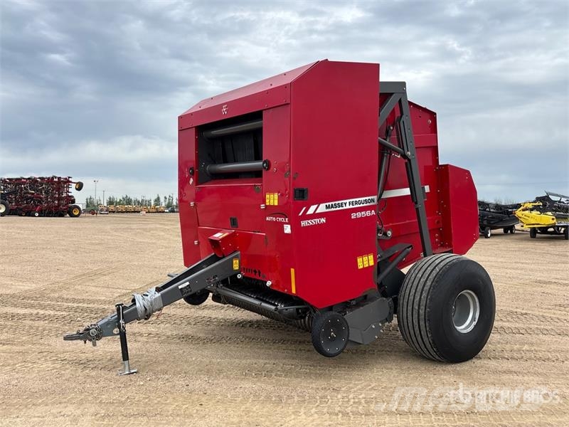 Massey Ferguson 2956A Round Baler Rundballenpressen