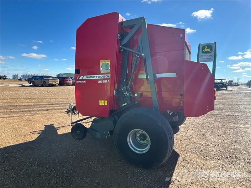Massey Ferguson 2956A Round Baler محزمات مستديرة