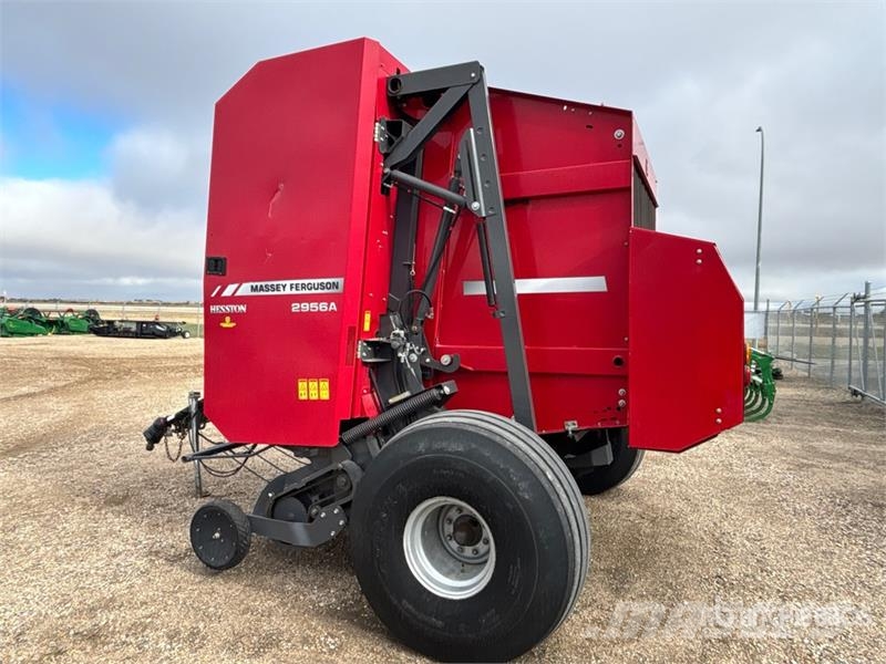 Massey Ferguson 2956A Round Baler محزمات مستديرة