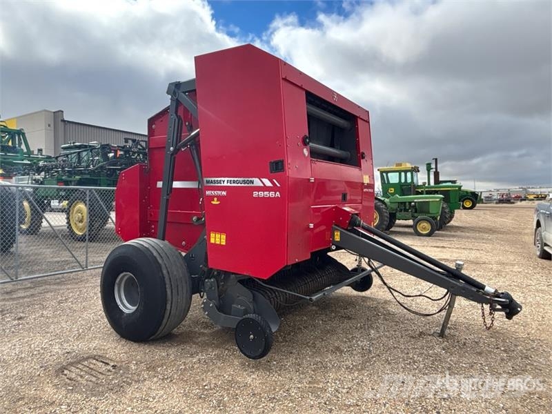 Massey Ferguson 2956A Round Baler محزمات مستديرة