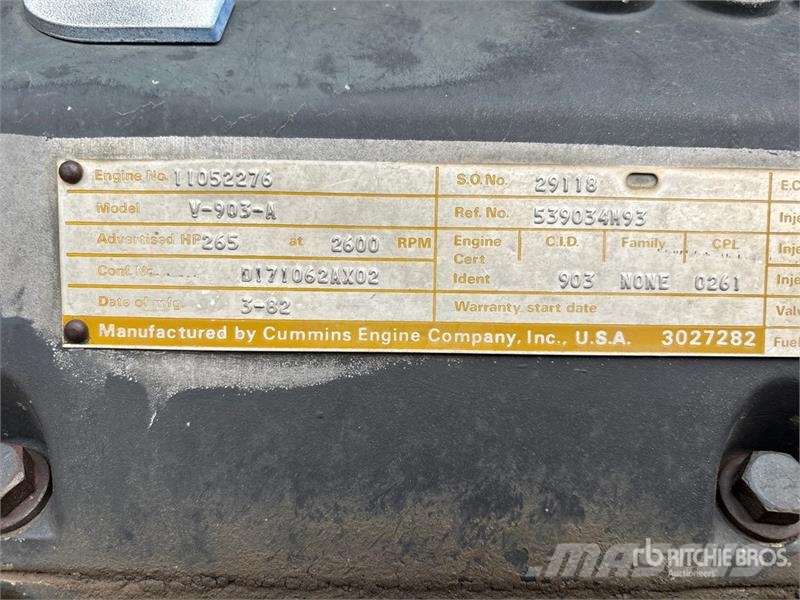 Massey Ferguson 4840 Articulated 4WD Tractor Poljoprivreda – ostalo