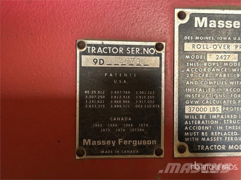 Massey Ferguson 4840 Articulated 4WD Tractor Poljoprivreda – ostalo