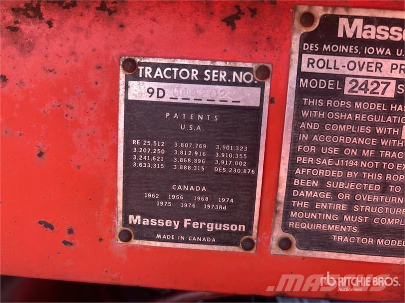 Massey Ferguson 4880 Articulated 4WD Tractor Lauksaimniecība- Citi