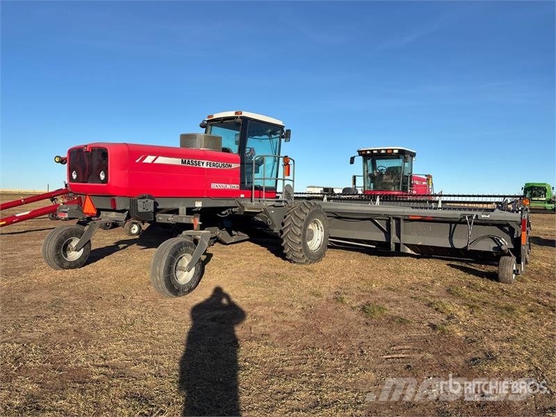 Massey Ferguson 9430 35 ft Swather Windrower Schwader
