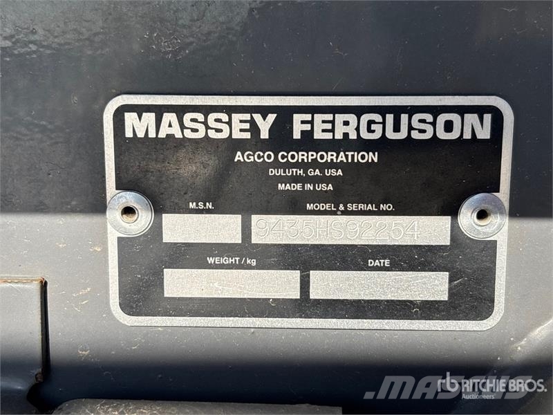 Massey Ferguson 9435 36 ft Swather Windrower محشات