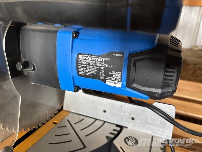 Master Craft Craft 10 in Mitre Saw Andre komponenter