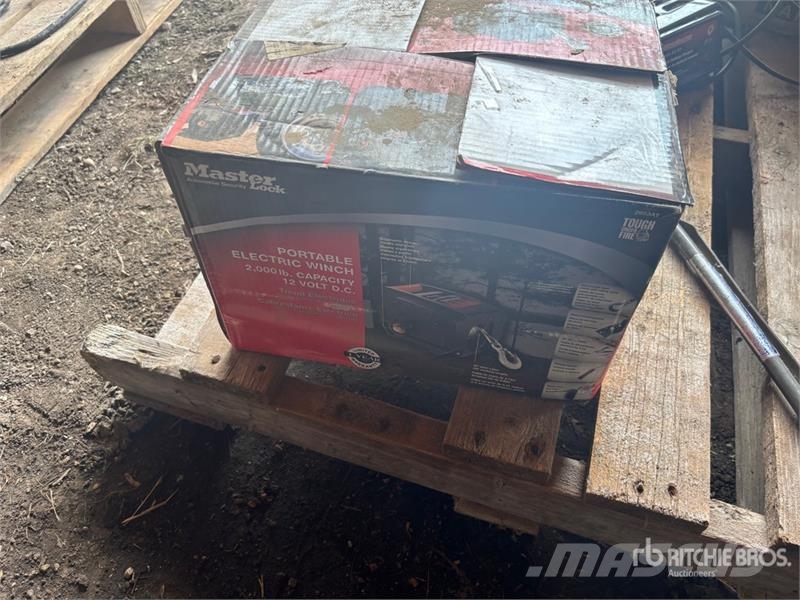 Master Lock Portable Electric Winch Otros componentes
