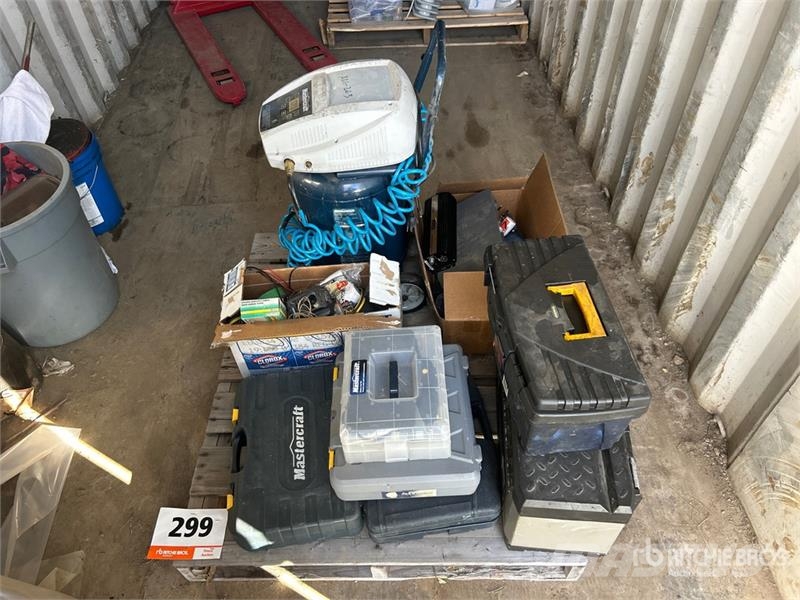 Mastercraft 11 gal Air Compressor w/Hoses, Tap & Die Set, Powe Otros componentes