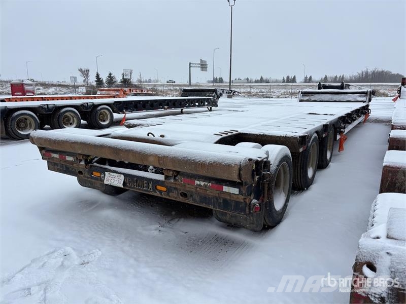 Matrixx 50 ton 56 ft Tri/A Folding Neck Trailer Низькорамні причепи