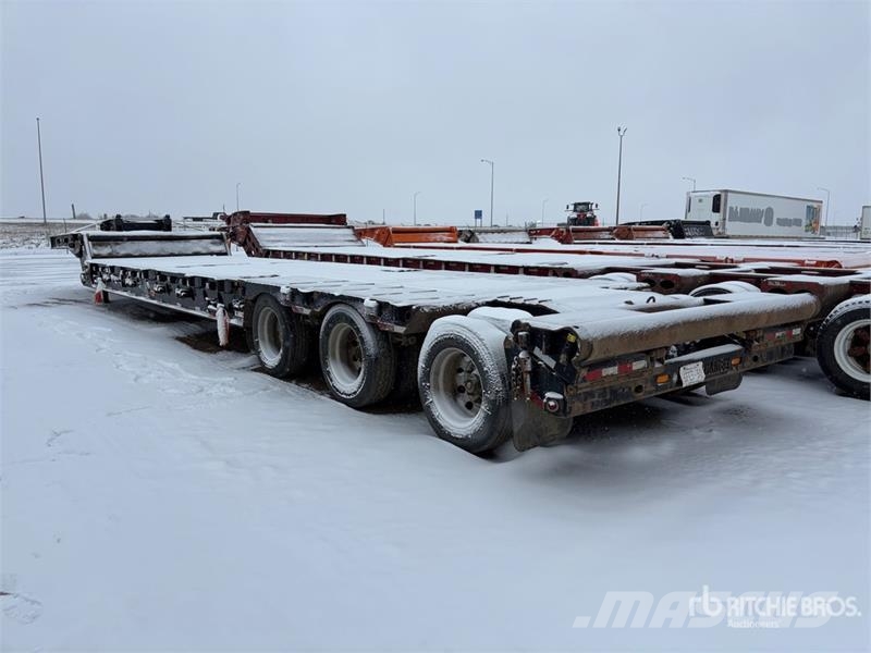 Matrixx 50 ton 56 ft Tri/A Folding Neck Trailer Низькорамні причепи