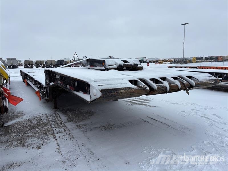 Matrixx 50 ton 56 ft Tri/A Folding Neck Trailer Низькорамні причепи