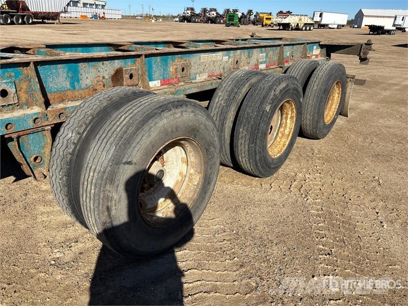 Max Atlas 40 ft Tri/A Container Trailer Konteinerveohaagised