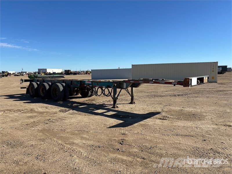 Max Atlas 40 ft Tri/A Container Trailer Konteinerveohaagised