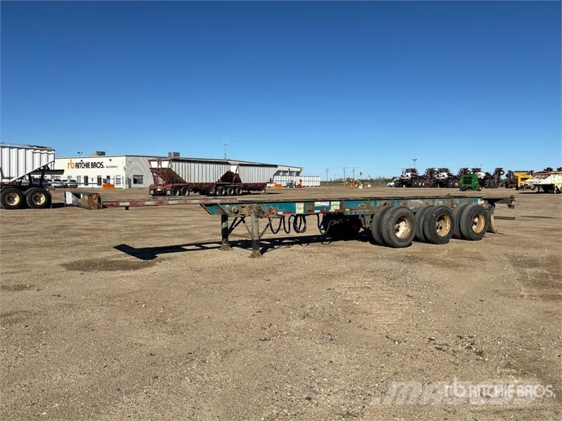 Max Atlas 40 ft Tri/A Container Trailer Konteinerveohaagised