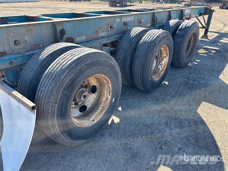 Max Atlas 40 ft Tri/A Container Trailer Konteinerveohaagised