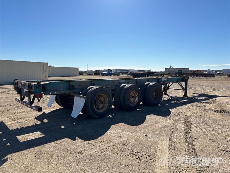 Max Atlas 40 ft Tri/A Container Trailer Konteinerveohaagised