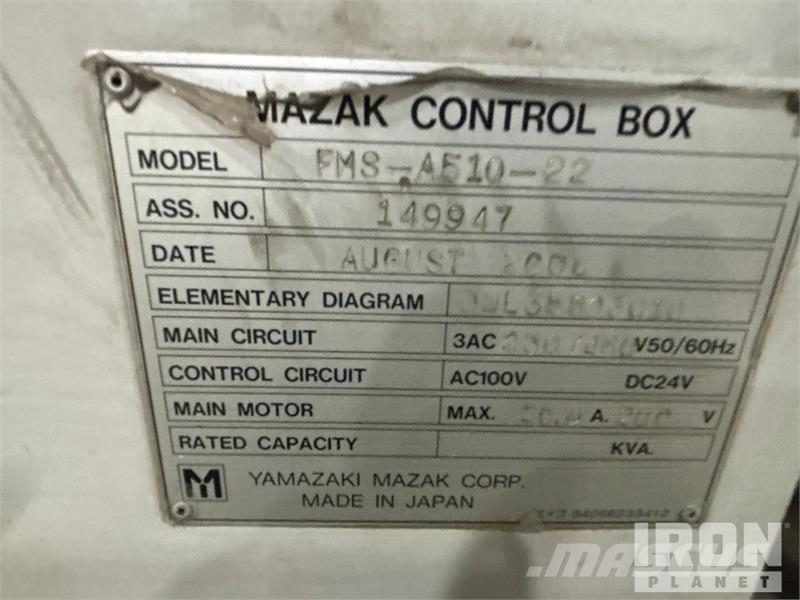 Mazak Loading Rack System FMS-A510-22 Electric Lo Utilaje construcții - Altele