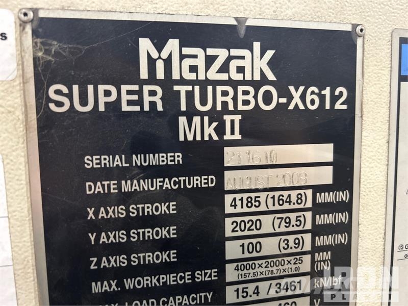 Mazak Super Turbo-X612 Mk II Electric Laser Cutter Utilaje construcții - Altele