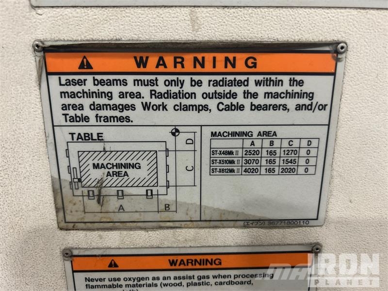  Mazak Super Turbo-X612 Mk II Electric Laser Cutter Utilaje construcții - Altele
