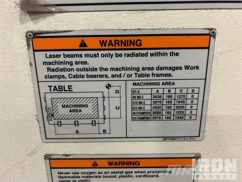 Mazak Super Turbo-X612 Mk II Electric Laser Cutter Utilaje construcții - Altele