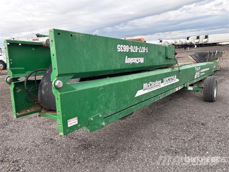 McCloskey WS3250 32 in x 50 ft Portable Transfer Hydraulic C Stavebnictví - ostatní