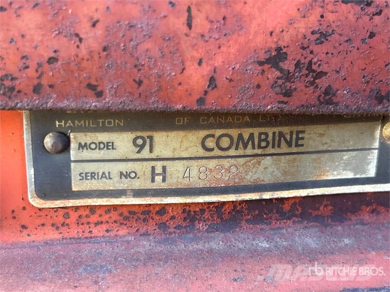 McCormick 91 Combine Harvester Зерноуборочные комбайны