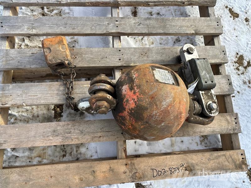  McKISSICK 7 ton Crane ball أجزاء ومعدات رافعات
