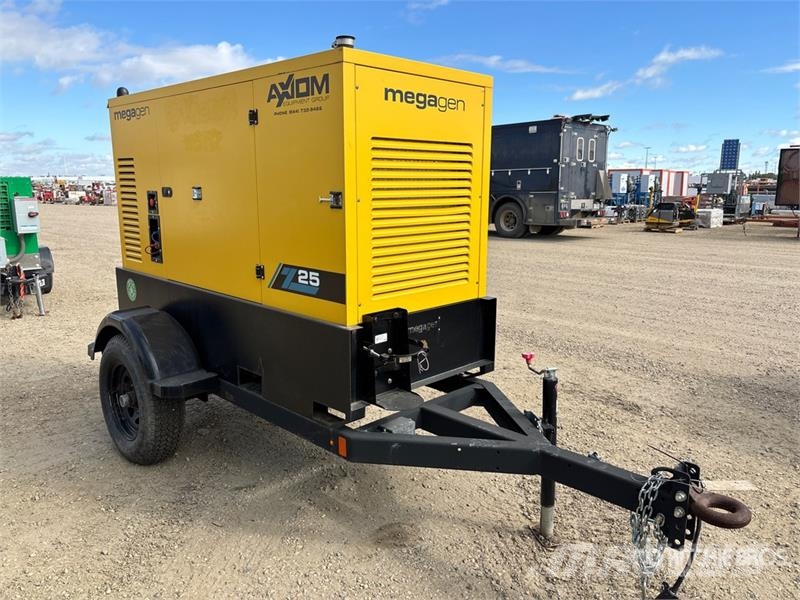  Megagen z25KH 20 kW Mobile Generator Set Dízel áramfejlesztők