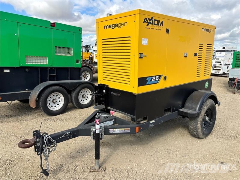  Megagen z25KH 20 kW Mobile Generator Set Dízel áramfejlesztők