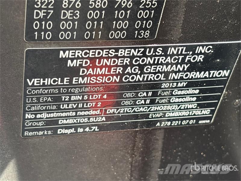 Mercedes-Benz GL550 AWD SUV Personbiler