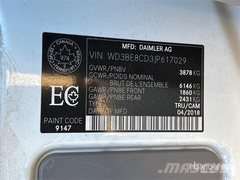 Mercedes-Benz SPRINTER 2500 Cargo Van Gesloten bedrijfswagens
