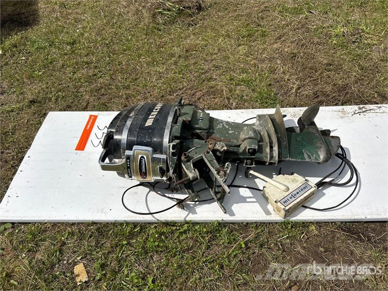 Mercury Merc 350 Outboard Motor with MerControl Controls & Other components