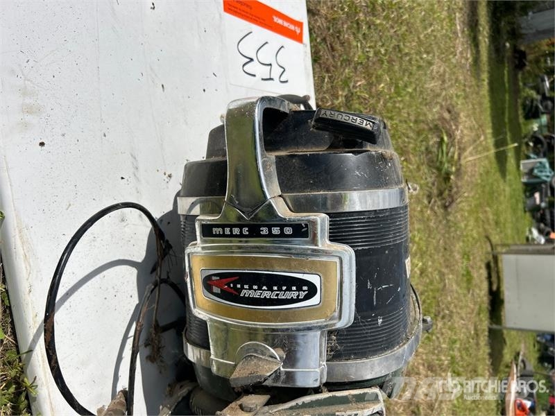 Mercury Merc 350 Outboard Motor with MerControl Controls & Other components