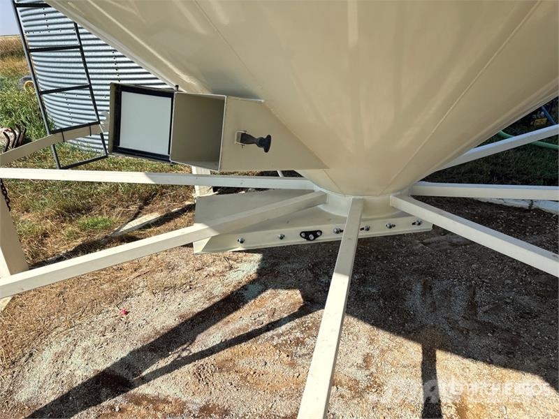 Meridian +/- 100 ton Epoxy Lined Hopper Grain Bin Afgrødehåndtering - Andet udstyr