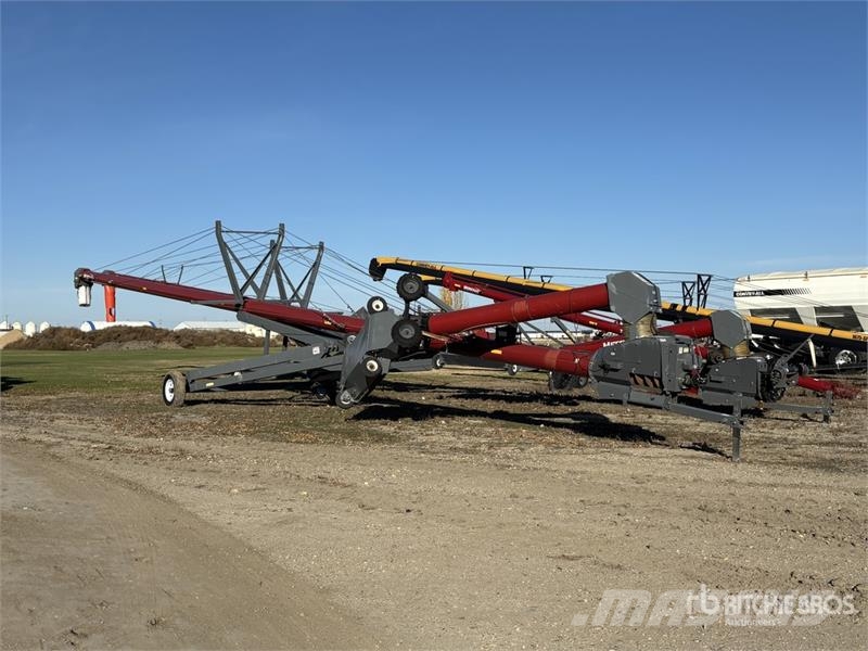 Meridian 1375 13 in x 75 ft Swing-Away Transfer Grain Auger Transportbånd