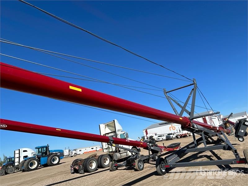 Meridian 1385 13 in x 85 ft Swing Grain Auger Transportbånd
