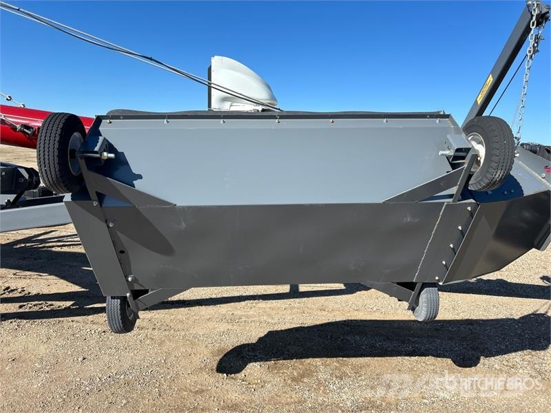 Meridian 1385 13 in x 85 ft Swing Grain Auger Transportbånd