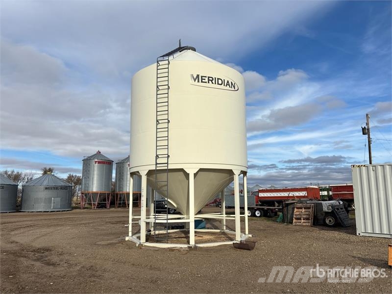 Meridian 1610 +/- 90 t 3 Ring Smooth Wall Grain Bin Foredlings- og lagerhåndteringsutstyr - Annet