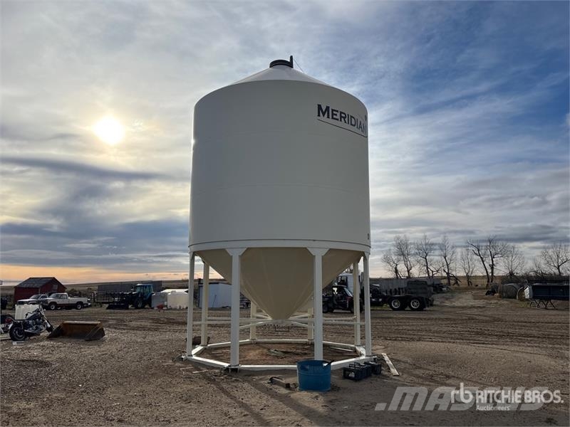 Meridian 1610 +/- 90 t 3 Ring Smooth Wall Grain Bin Foredlings- og lagerhåndteringsutstyr - Annet