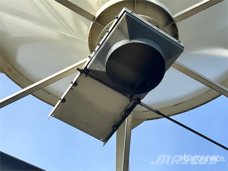 Meridian 1612 +/- 100 ton 3 Ring Smooth Wall Hopper Grain B Stockage, conditionnement - Autres