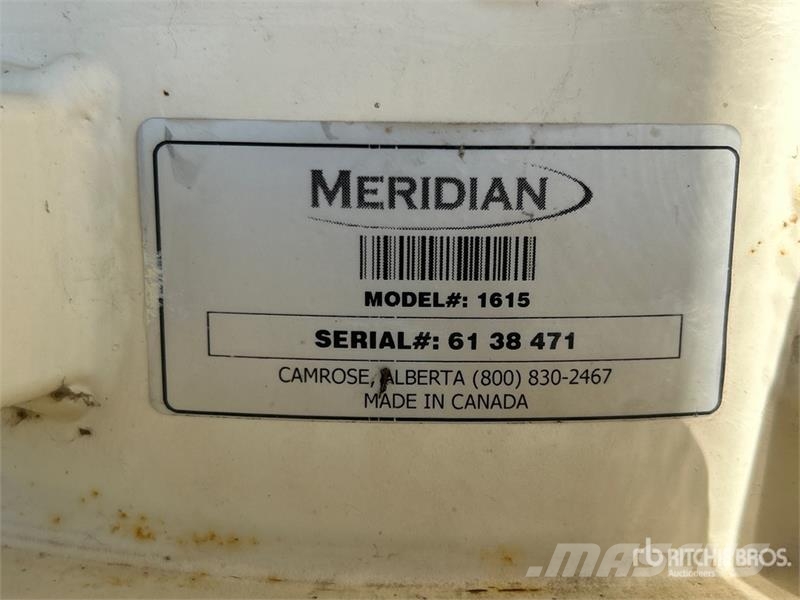 Meridian 1615 +/- 110 ton Fertilizer Hopper Grain Bin Crop processing and storage units/machines - Others