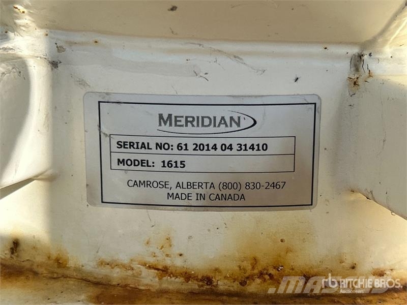 Meridian 1615 +/- 110 ton Fertilizer Hopper Grain Bin Crop processing and storage units/machines - Others