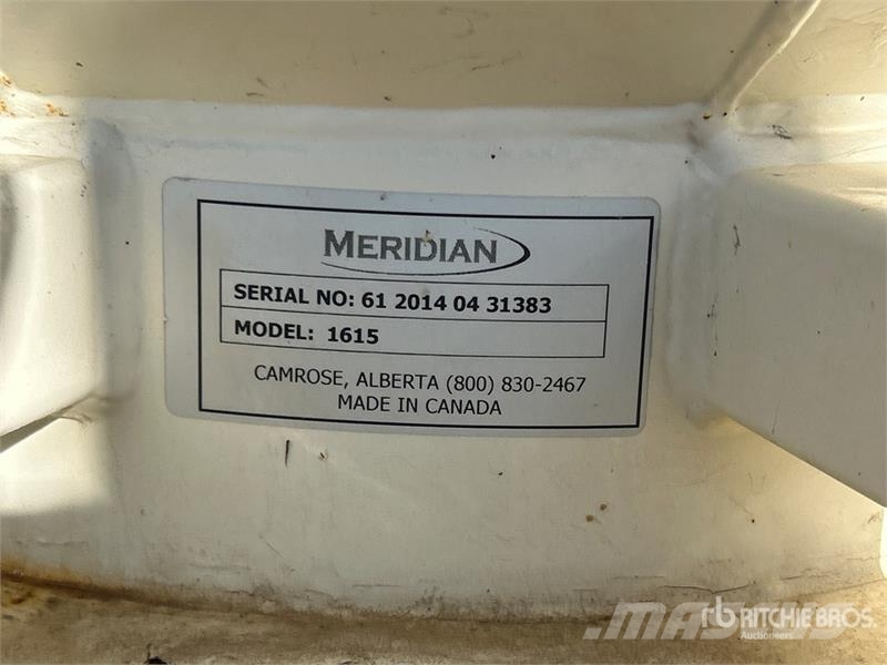 Meridian 1615 +/- 110 ton Fertilizer Hopper Grain Bin Crop processing and storage units/machines - Others