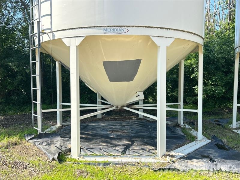 Meridian 1620 +/- 4000 bu Smooth Wall Hopper Grain Bin Stroje a zařízení pro zpracování a skladování zemědělských plodin - Jiné