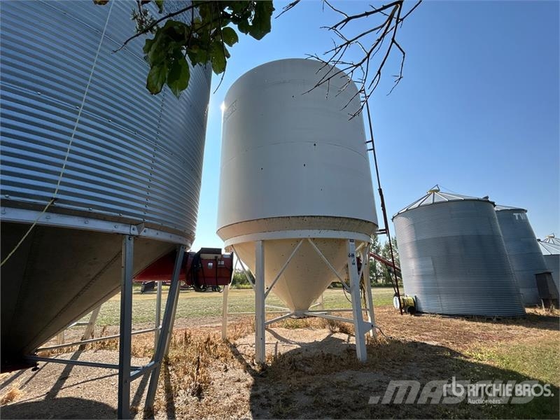 Meridian +/- 2000 bu Smooth Wall Hopper Grain Bin Afgrødehåndtering - Andet udstyr