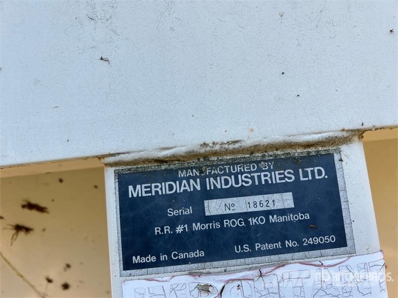Meridian +/- 2000 bu Smooth Wall Hopper Grain Bin Afgrødehåndtering - Andet udstyr